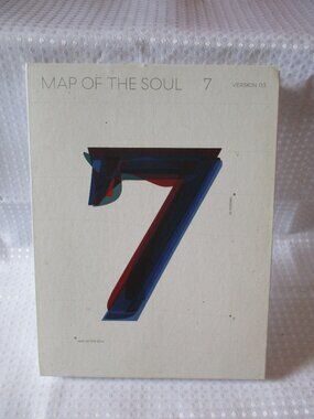2020 BTS 'Map of the Soul: 7' Version 3 CD Album & Gift Set -Box Has Some Stains